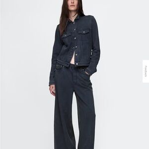 GAP Charcoal heavyweight sweatpant and jacket